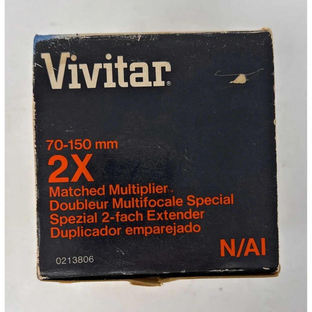 Vivitar 70-150 mm 2X Matched Multiplier lens for Nikon Made in Japan‎
